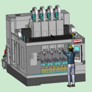D:\客户\jhfmachinery.com\产品资料准备-JHF\产品资料准备2026\Products\1. Multi-Spindle Machining Center\1. V7B High-Efficiency Five-Axis CNC Milling Machine Single Head CNC Machine Center for Metal Molds