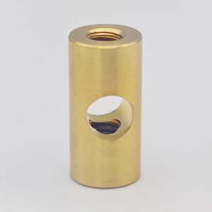 Brass side hole injection molded embedded nut (also known as side hole insertopen hole insert nut)