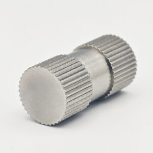 Double end straight line embossed embedded nut (2)