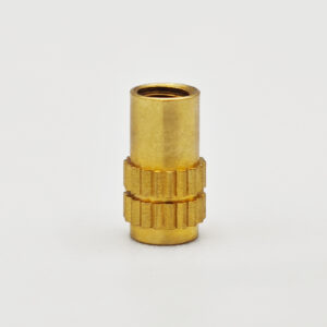 Embedded copper nut Injection molding copper nut Knurled copper nut Double step copper nut Straight thread Knurled nut Hot melt copper nut