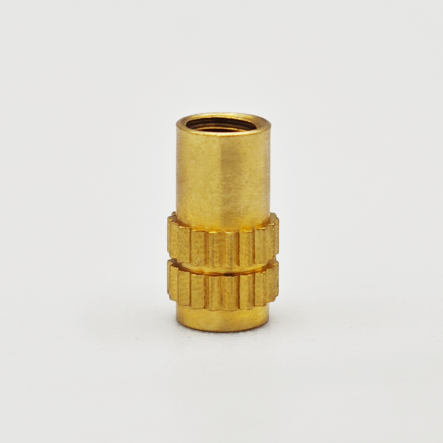Embedded copper nut Injection molding copper nut Knurled copper nut Double step copper nut Straight thread Knurled nut Hot melt copper nut