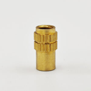 Embedded copper nut Injection molding copper nut Knurled copper nut Double step copper nut Straight thread Knurled nut Hot melt copper nut