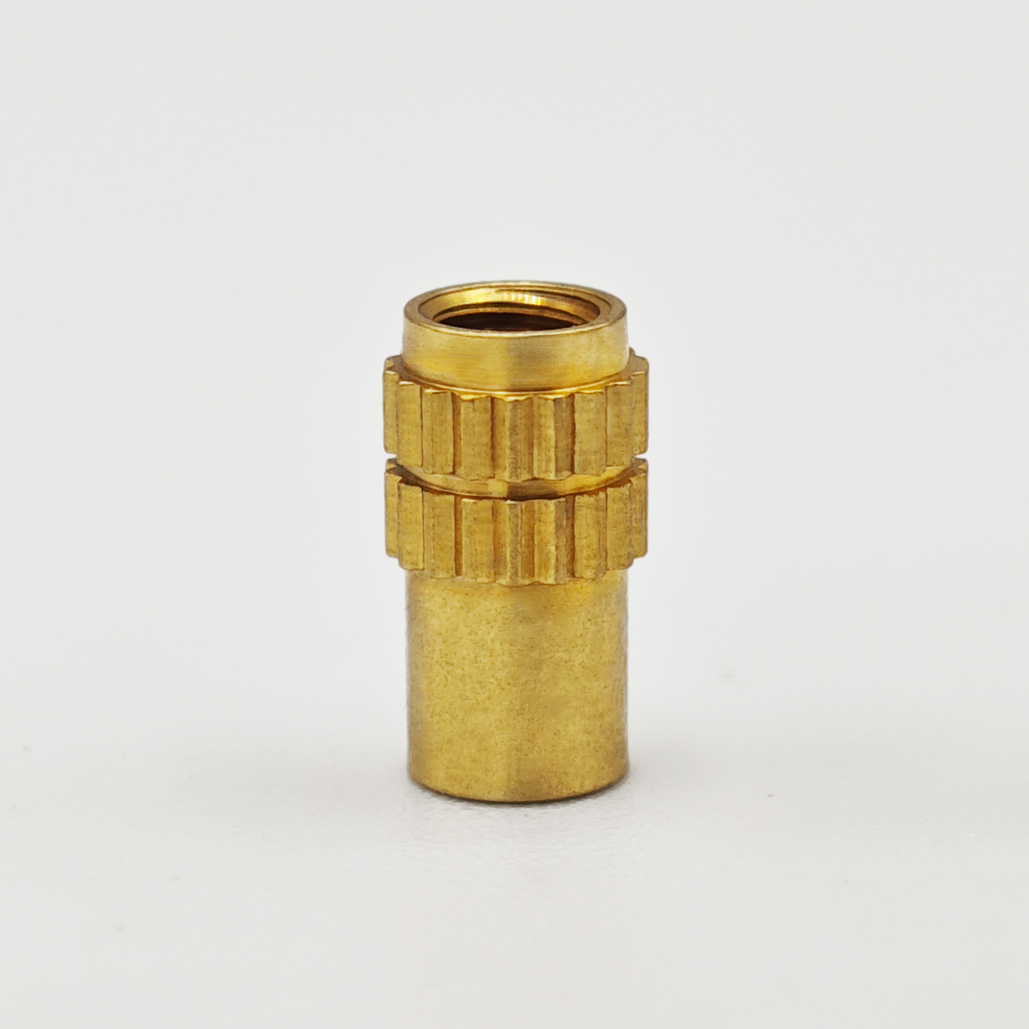 Embedded copper nut Injection molding copper nut Knurled copper nut Double step copper nut Straight thread Knurled nut Hot melt copper nut