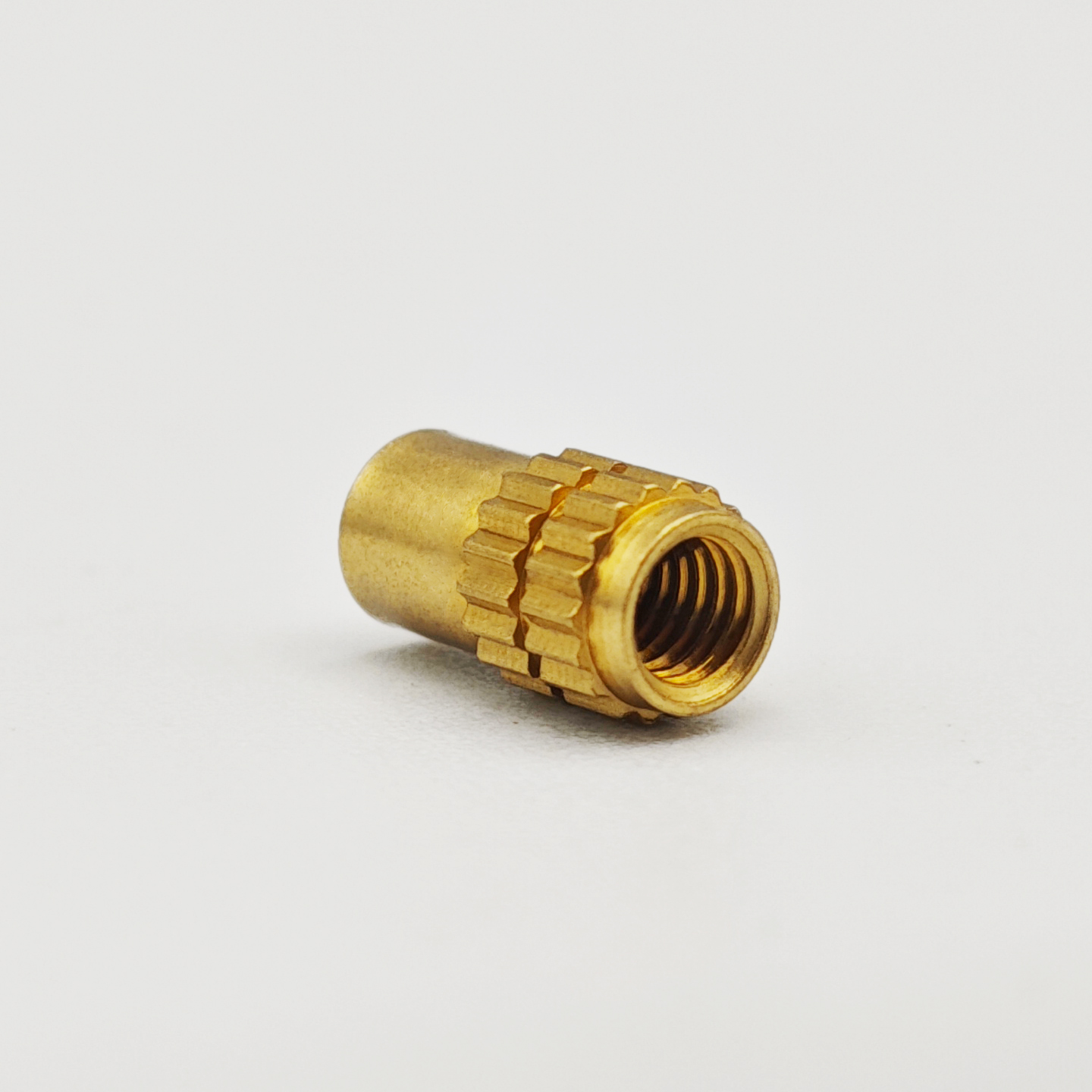 Embedded copper nut Injection molding copper nut Knurled copper nut Double step copper nut Straight thread Knurled nut Hot melt copper nut