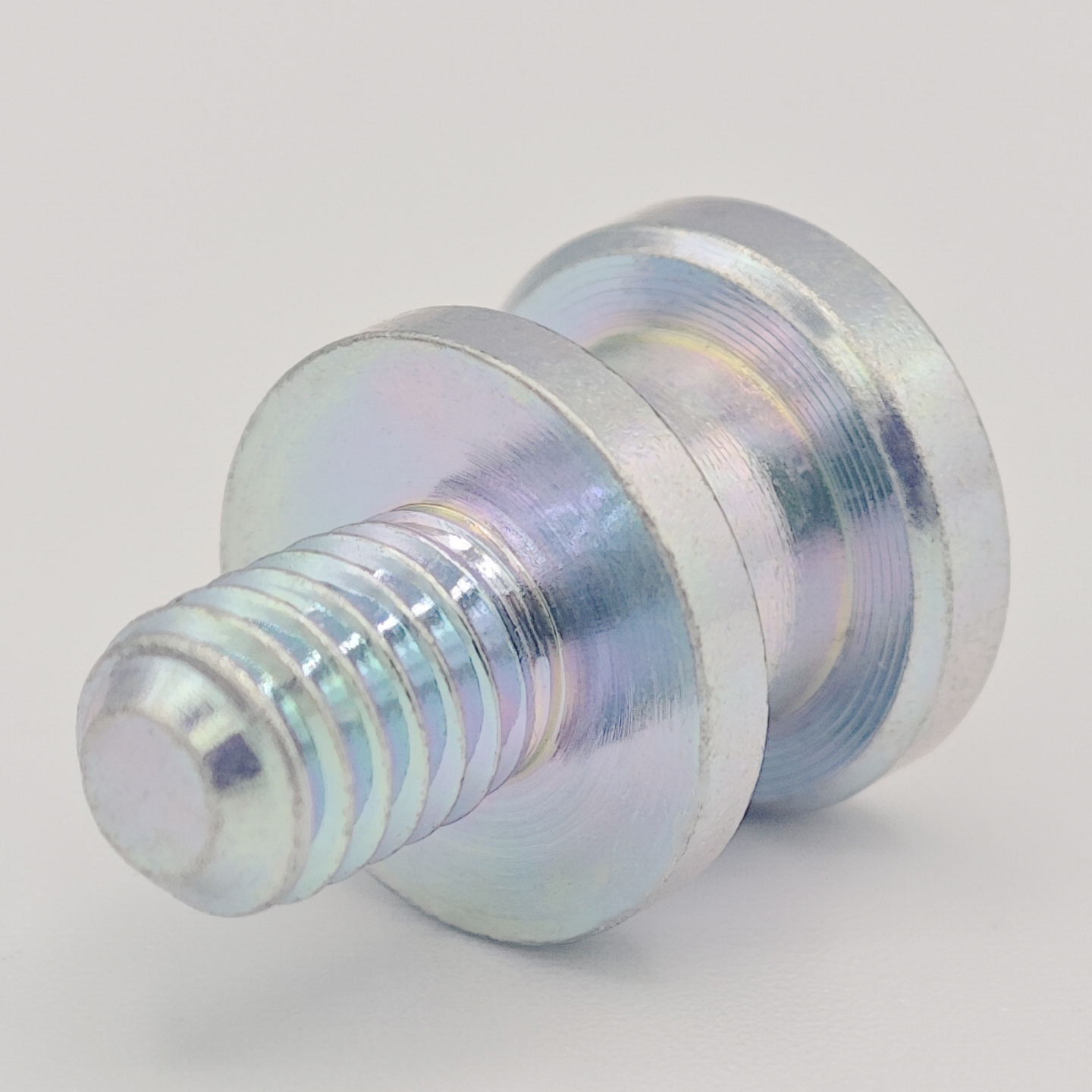 Galvanized double-step external threaded shaft (non-standard step screwpositioning shaft)