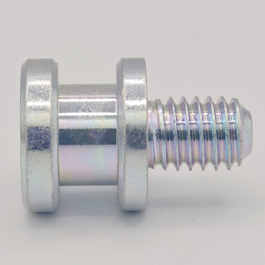 Galvanized double-step external threaded shaft (non-standard step screwpositioning shaft)