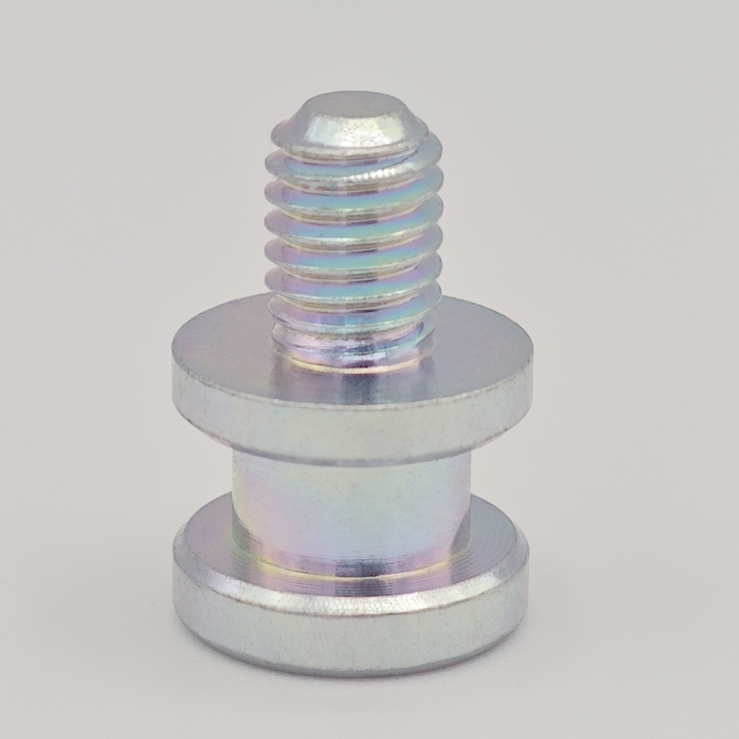 Galvanized double-step external threaded shaft (non-standard step screwpositioning shaft)