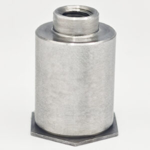 Hexagonal base welding nut, carbon steel internal thread stud welding pin, sheet metal welding nut, non-standard custom turning parts