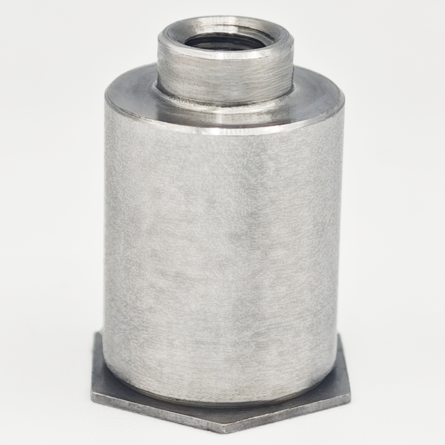 Hexagonal base welding nut, carbon steel internal thread stud welding pin, sheet metal welding nut, non-standard custom turning parts