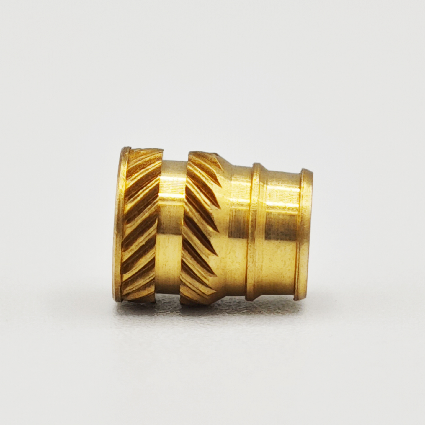 Hot melt copper nut, twill knurled copper insert, ultrasonic copper nut, embedded copper screw sleeve