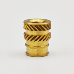 Hot melt copper nut, twill knurled copper insert, ultrasonic copper nut, embedded copper screw sleeve