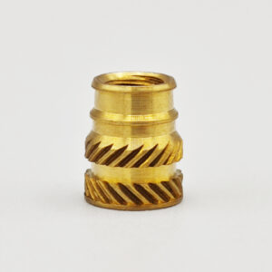 Hot melt copper nut, twill knurled copper insert, ultrasonic copper nut, embedded copper screw sleeve