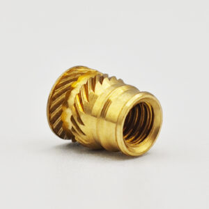 Hot melt copper nut, twill knurled copper insert, ultrasonic copper nut, embedded copper screw sleeve