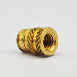Hot melt copper nut, twill knurled copper insert, ultrasonic copper nut, embedded copper screw sleeve