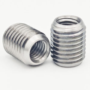 Internal and external carbon steel screw sleeve variable diameter tooth sleeve