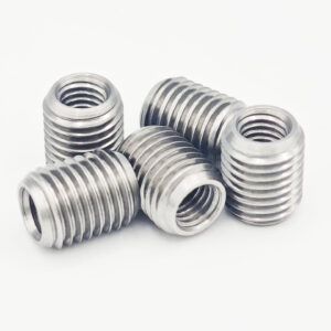 Internal and external carbon steel screw sleeve variable diameter tooth sleeve