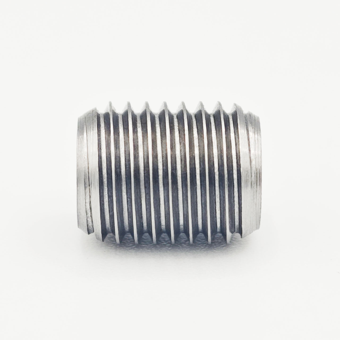 Internal and external carbon steel screw sleeve variable diameter tooth sleeve