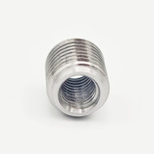 Internal and external carbon steel screw sleeve variable diameter tooth sleeve