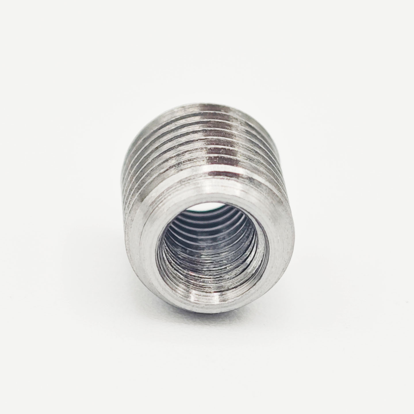 Internal and external carbon steel screw sleeve variable diameter tooth sleeve