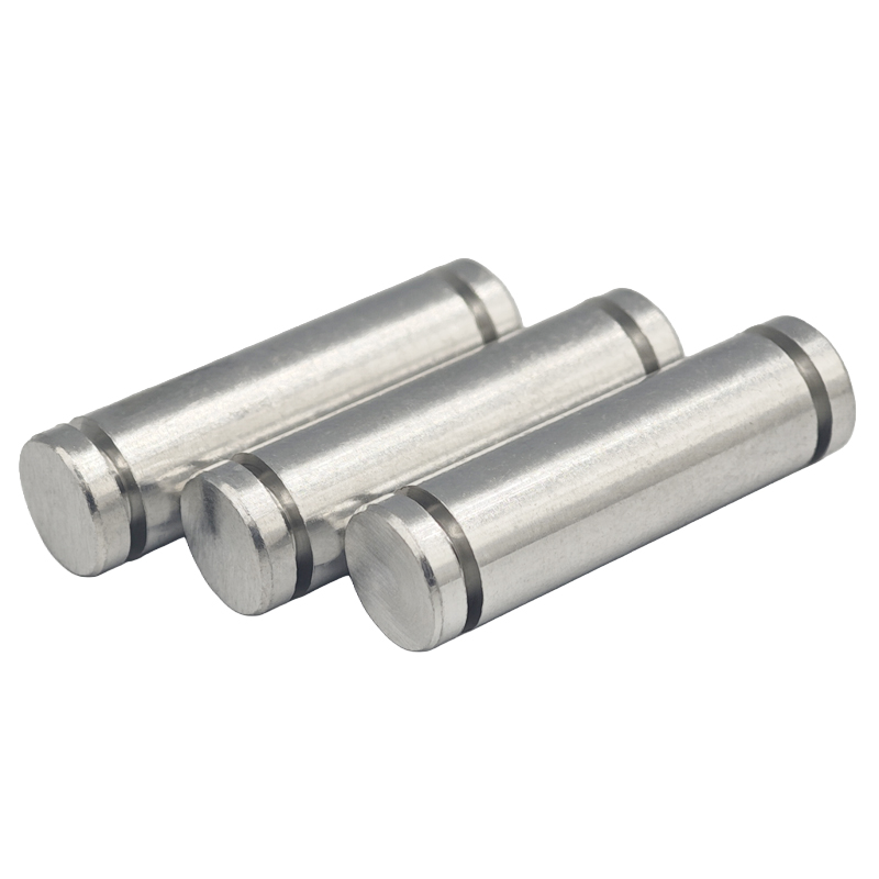 Non-standard aluminum alloy double-ended slotted isolation column