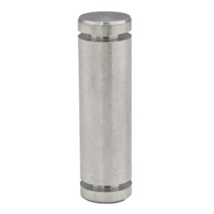 Non-standard aluminum alloy double-ended slotted isolation column