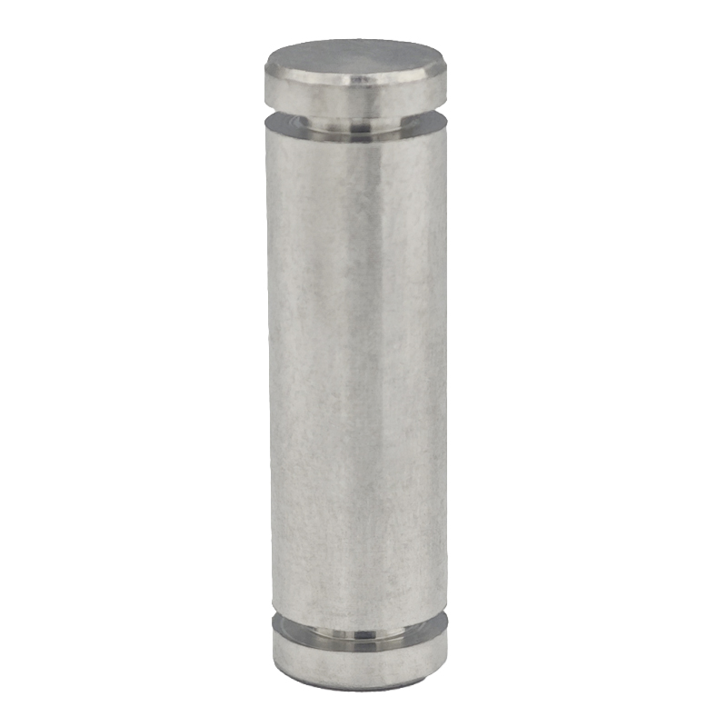Non-standard aluminum alloy double-ended slotted isolation column