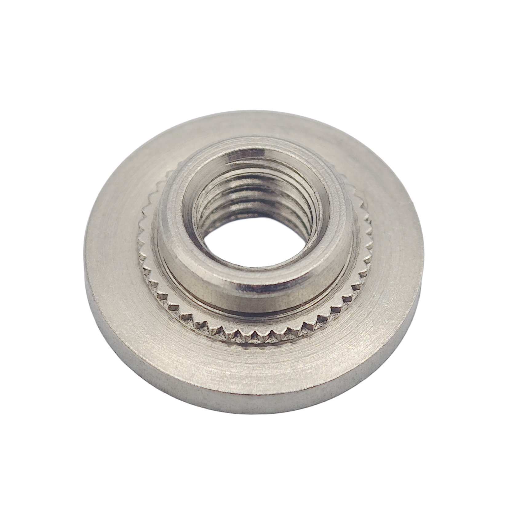 Non standard stainless steel flower tooth rivet nut
