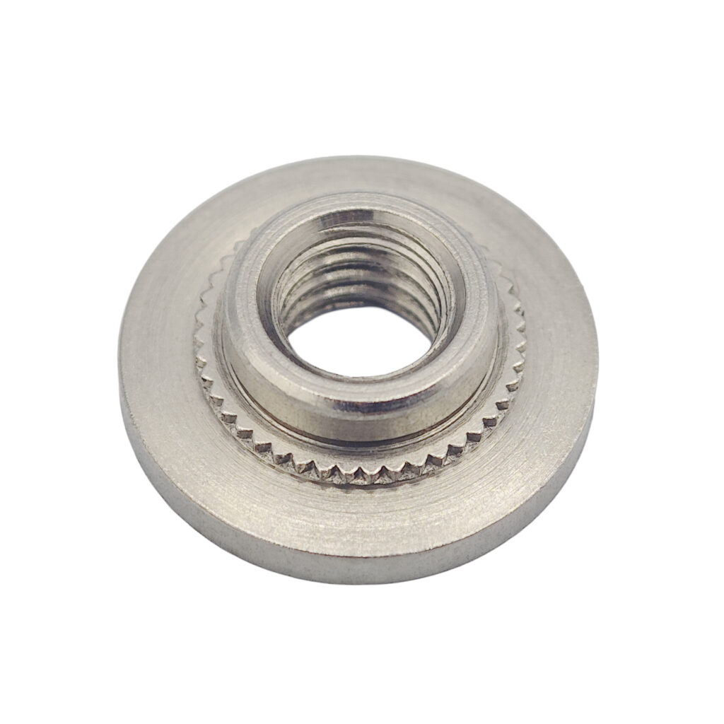 Non standard stainless steel flower tooth rivet nut