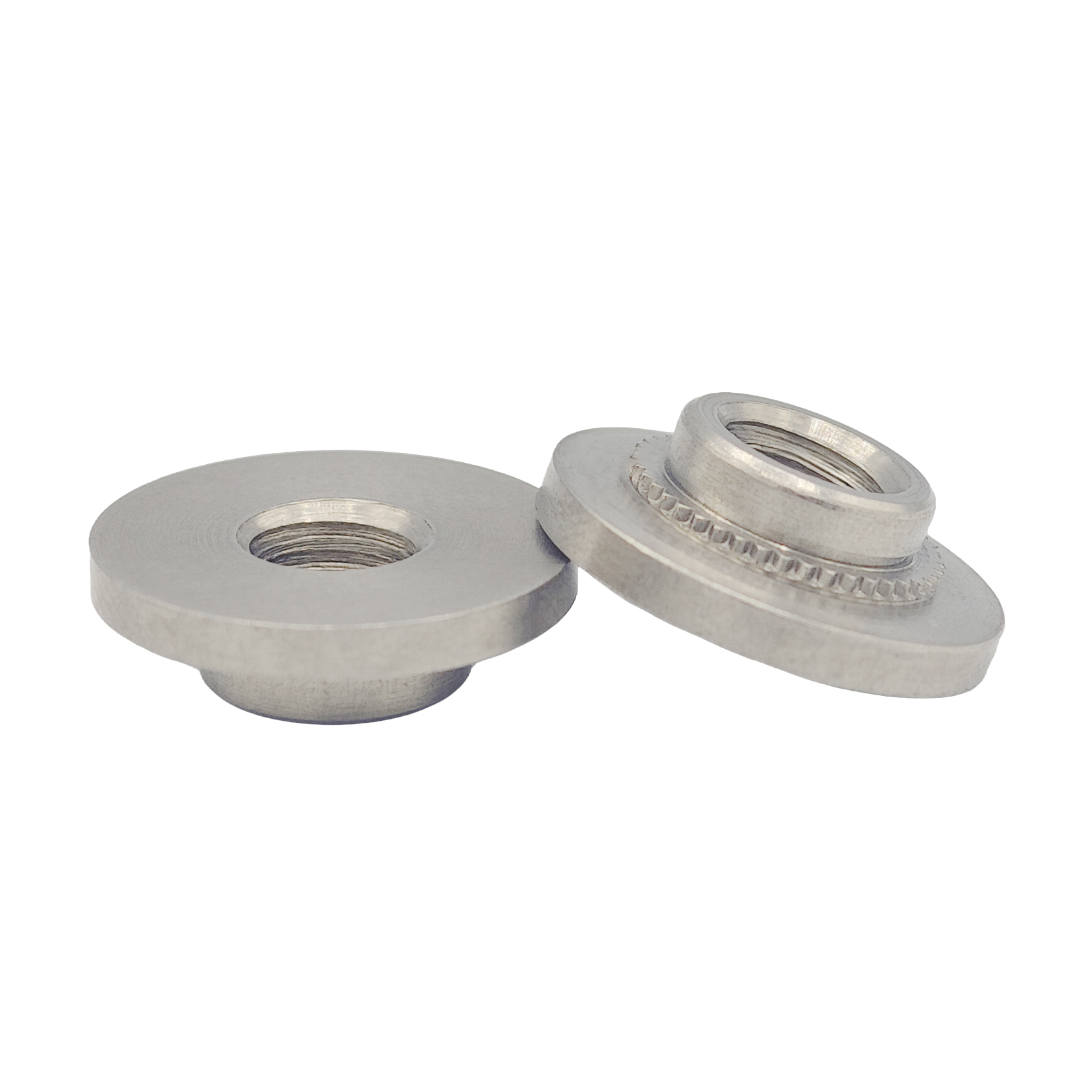 Non standard stainless steel flower tooth rivet nut