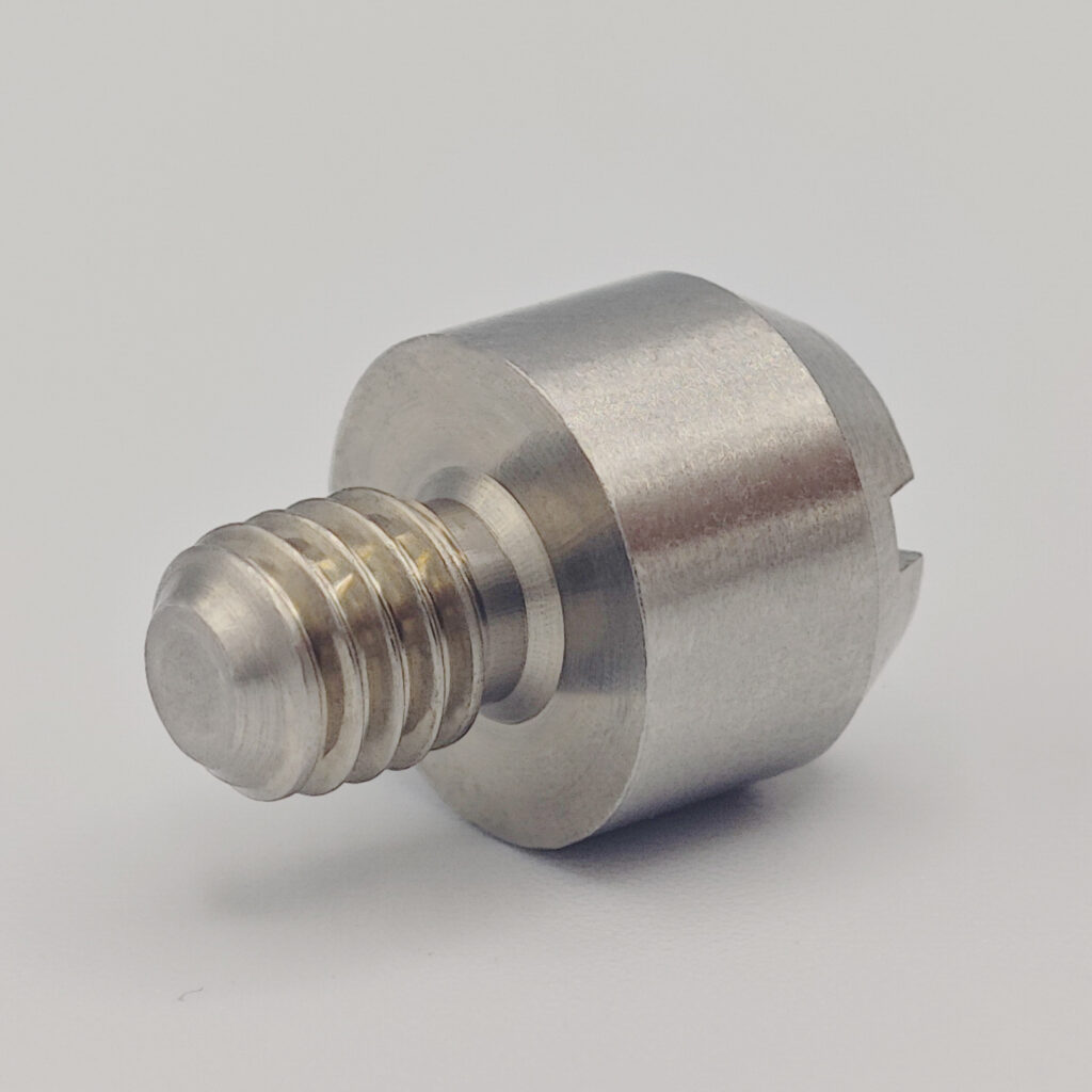 Stainless steel slotted step screw (non-standard adjustment screw/positioning screw)