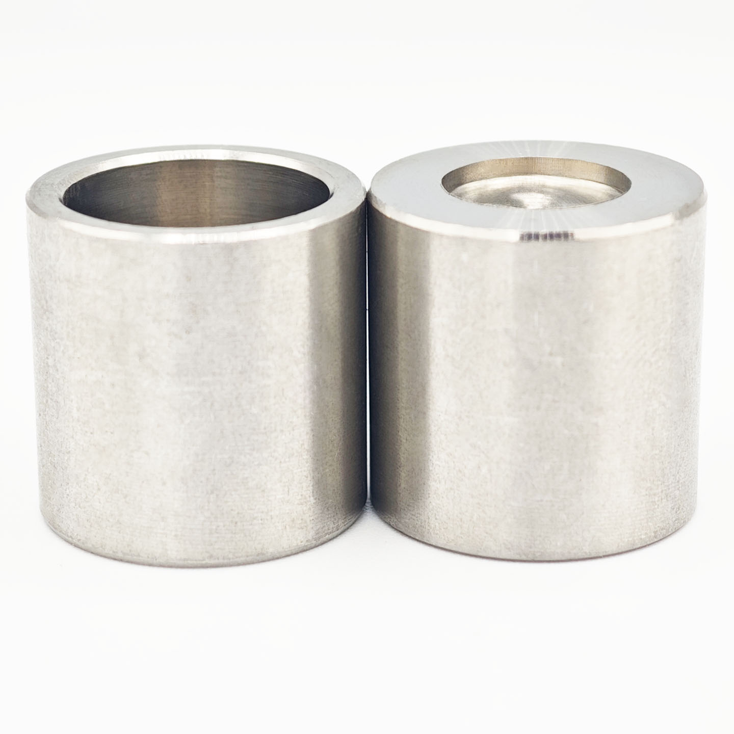 Stainless steel blind hole locating sleeve, bushing, shaft sleeve, and pipe sleeve