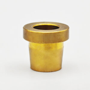 T-shaped flange brass bushing with edge limit copper shaft sleeve, self-lubricating and wear-resistant, special for plastic embedding, non-standard precision turning customized
