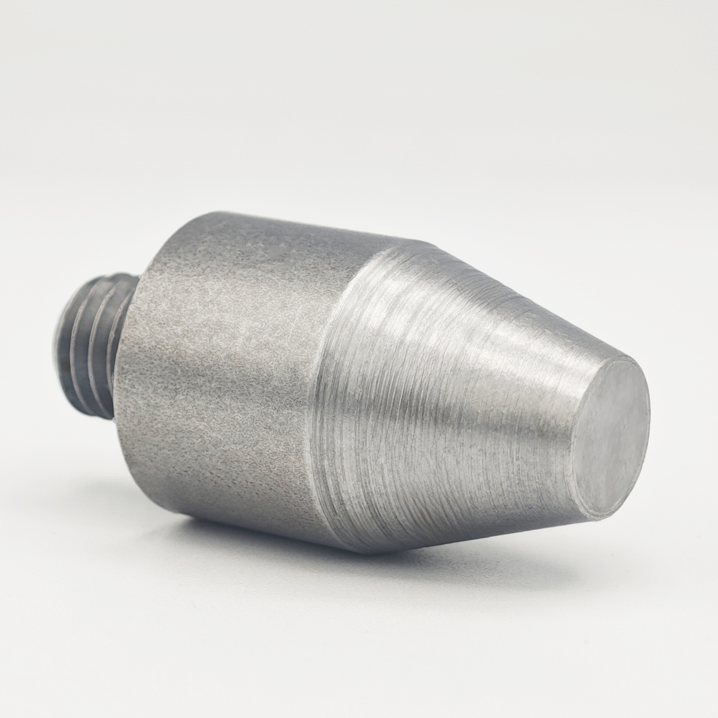 External threaded conical locating pin, threaded conical head pin, threaded conical locating column, conical threaded pin, threaded guide locating pin